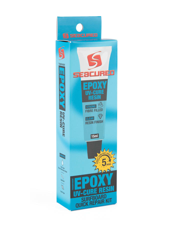 SEACURED EPOXY UV RESIN REPAIR KIT - TRANSPARENT