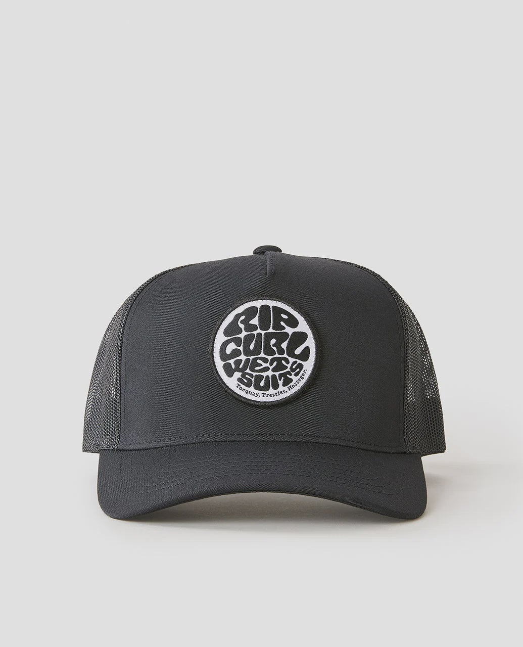RIPCURL WETSUIT ICON MENS TRUCKER CAP - BLACK