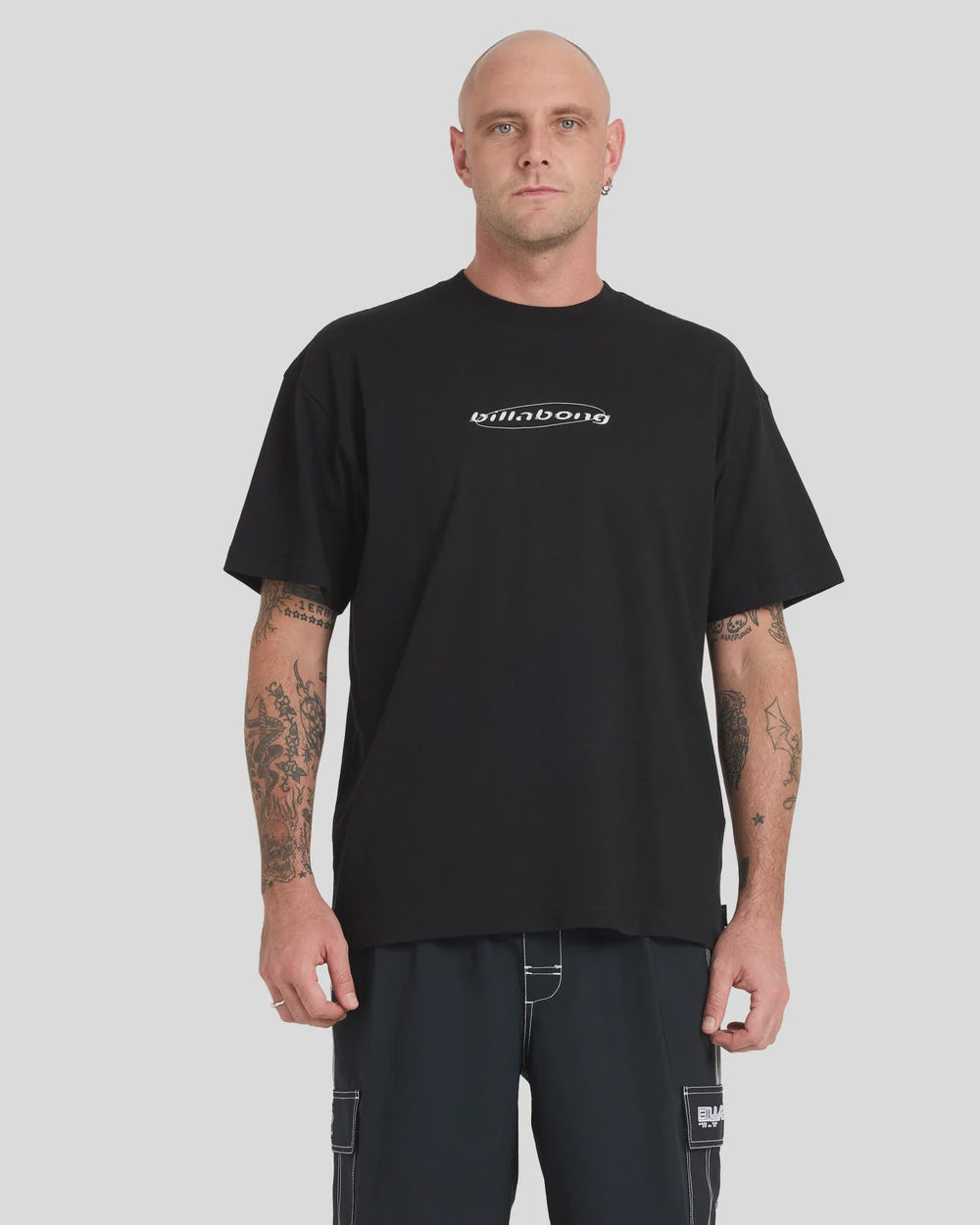 BILLABONG SPEC 73 ORBIT OG TEE - BLACK