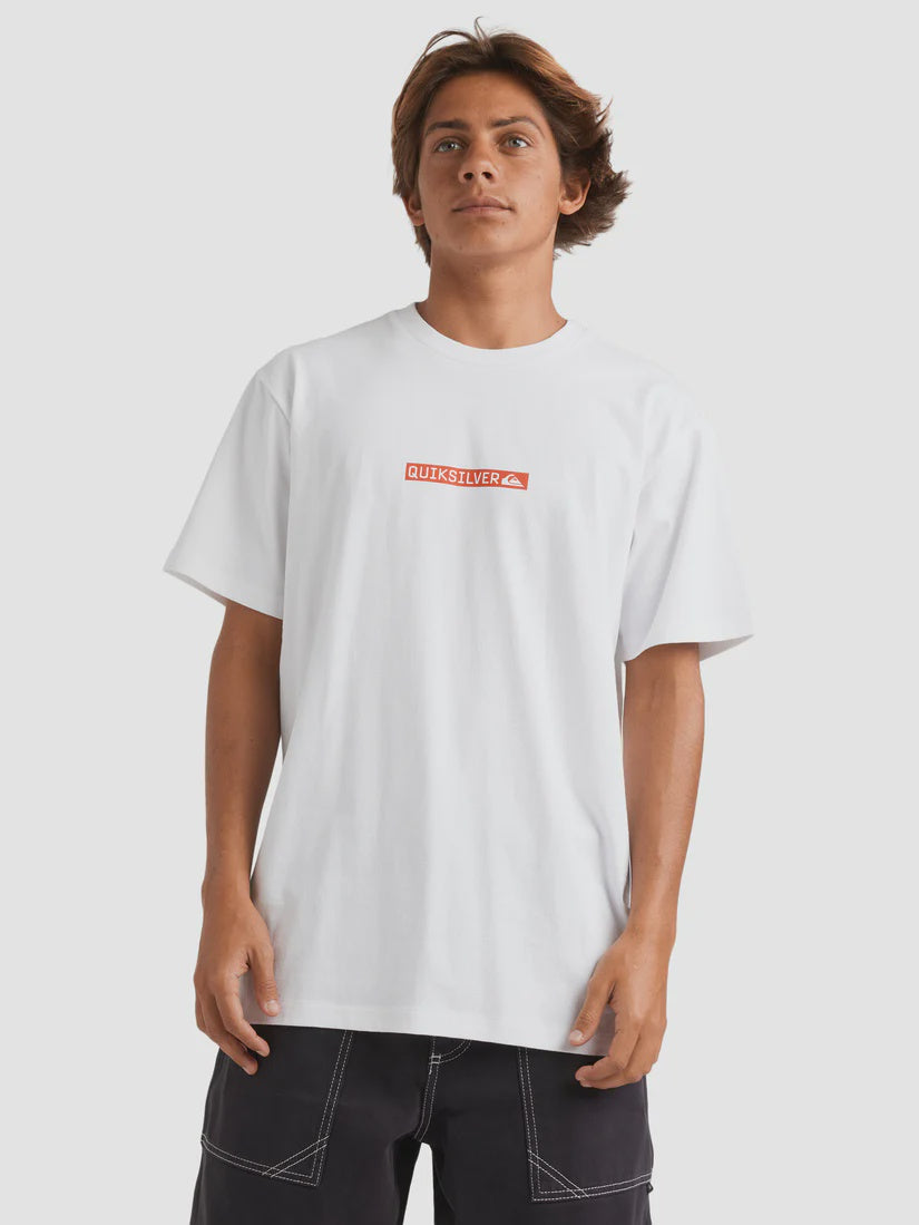 QUIKSILVER CLICKER LOGO DNA TEE