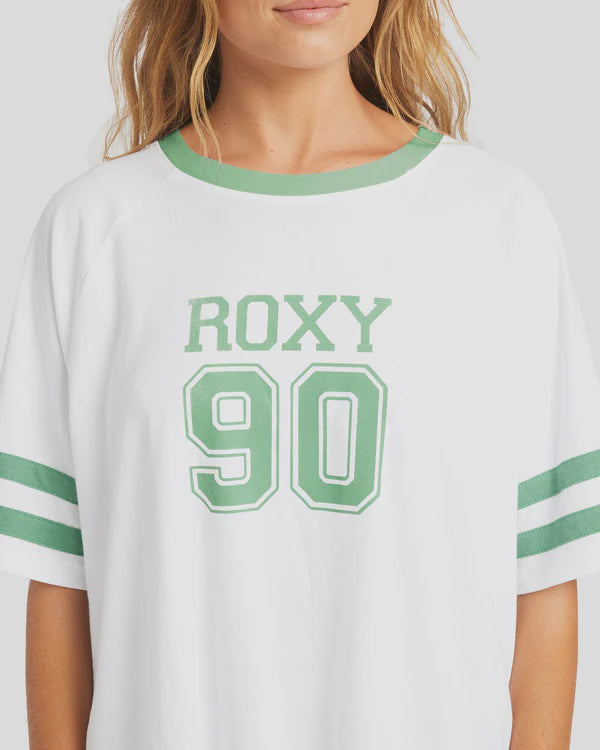 ROXY WOMENS TRYOUTS TEE - WHITE