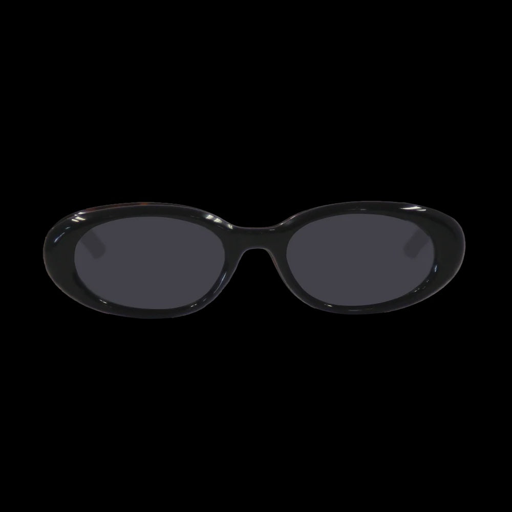 CARVE SUNGLASSES - ESME GLOSS BLACK - GREY LENS