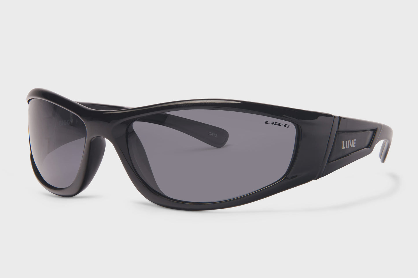 LIIVE BIGGY SUNGLASSES - BLACK - POLARISED