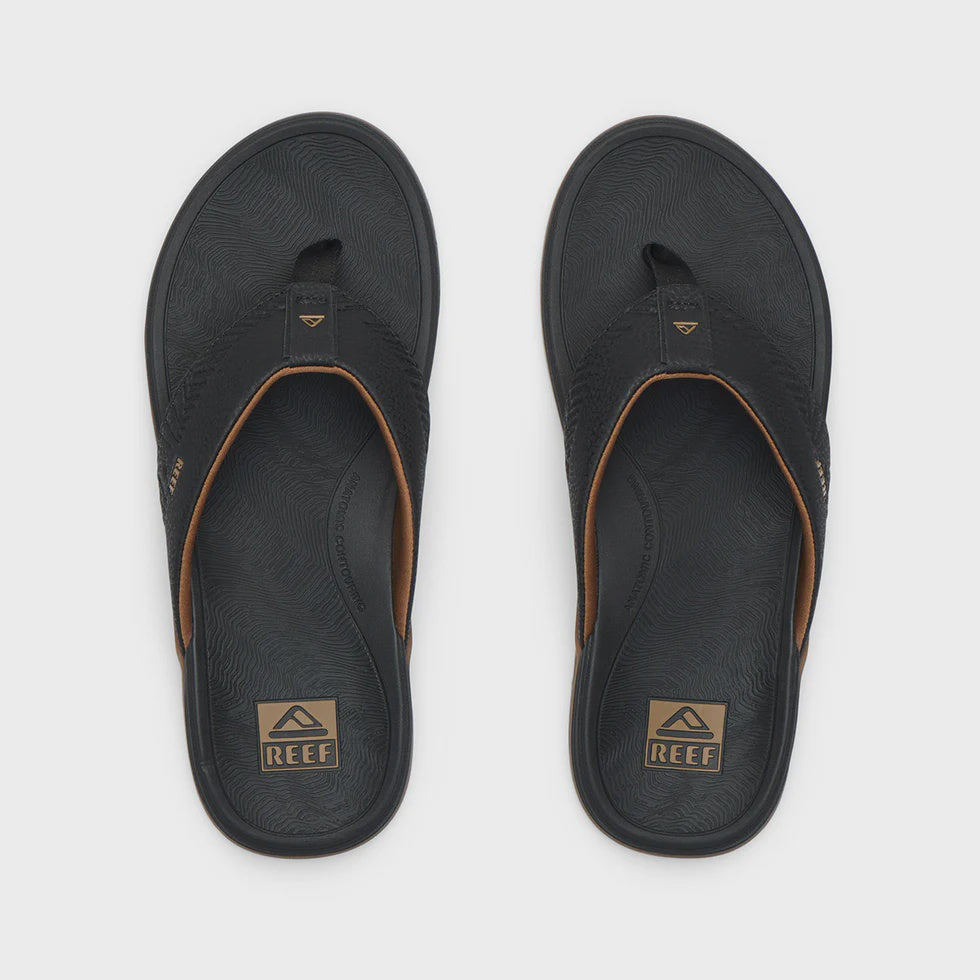 REEF OFFSHORE THONGS - BLACK/GUM