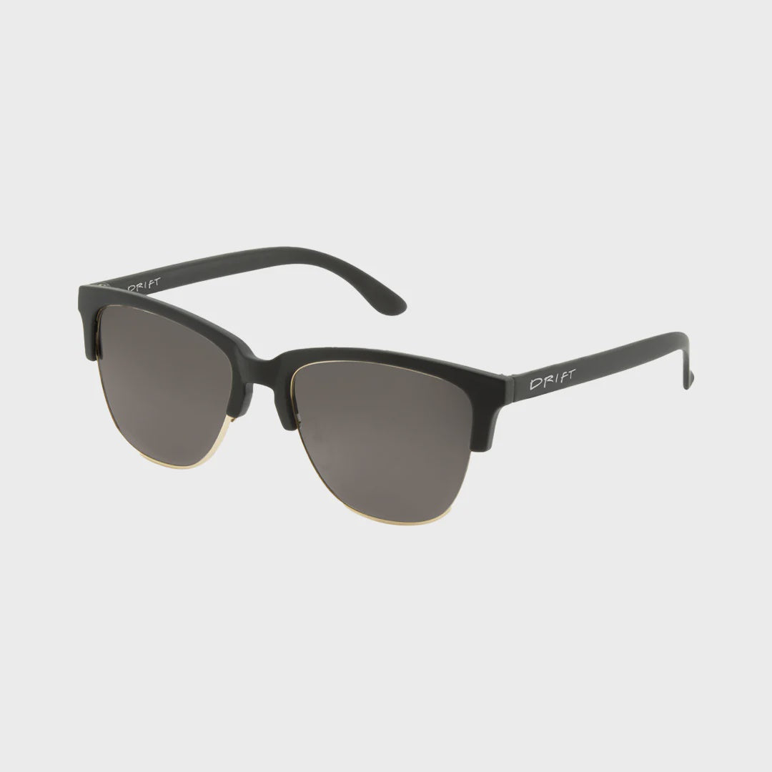 DRIFT GUNNER MATT BLACK GREY LENS