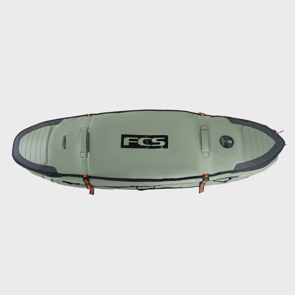 FCS TRAVEL TEAM BOARD SHORTBOARD/FISH WHEELIE - ALPINE