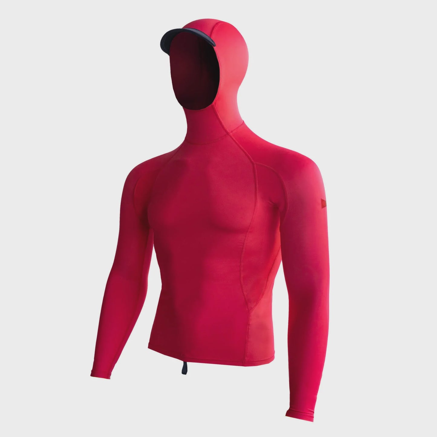 FLORENCE LONG SLEEVE HOODED RASHGUARD - RESCUE RED FMSS00030