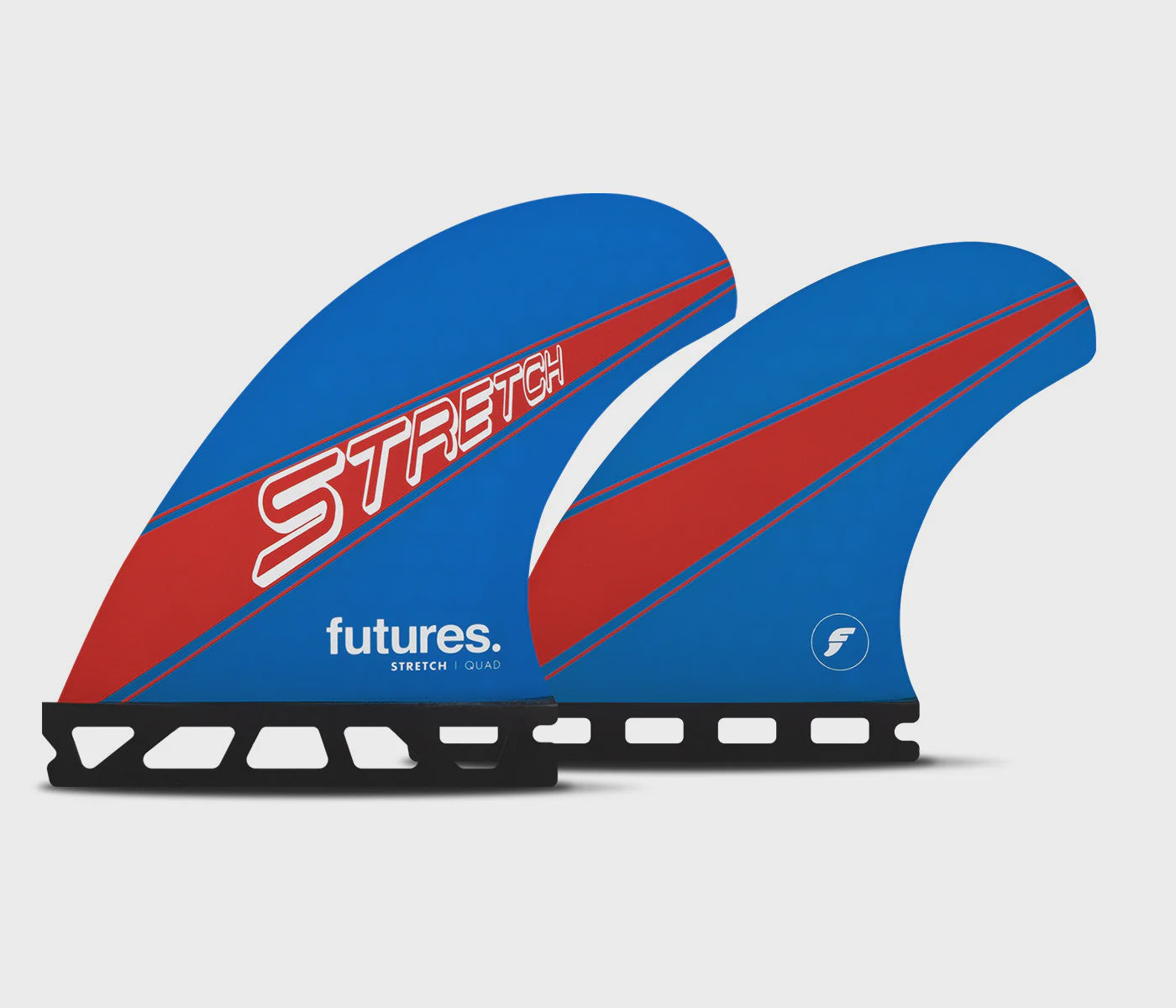 FUTURES STRETCH HC QUAD MEDIUM - BLUE/RED