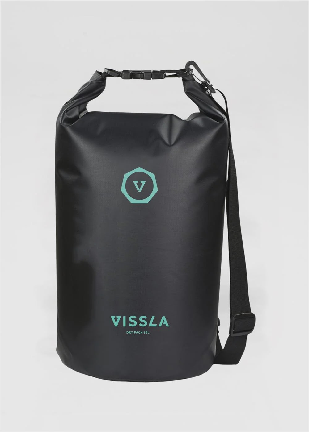 VISSLA ROUGH SEA 35L DRY BAG - BLACK