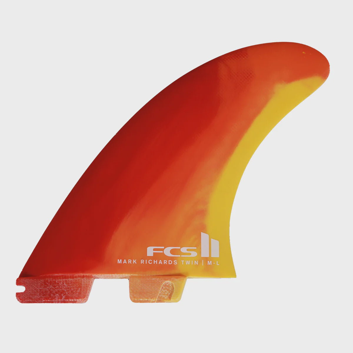 FCS II MARK RICHARDS 2+1 TWIN FINS - SUNSET SWIRL