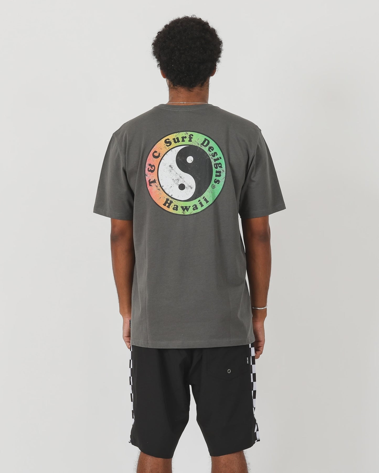 SALE T&C BOYS OG LOGO TEE - VINTAGE CHARCOAL