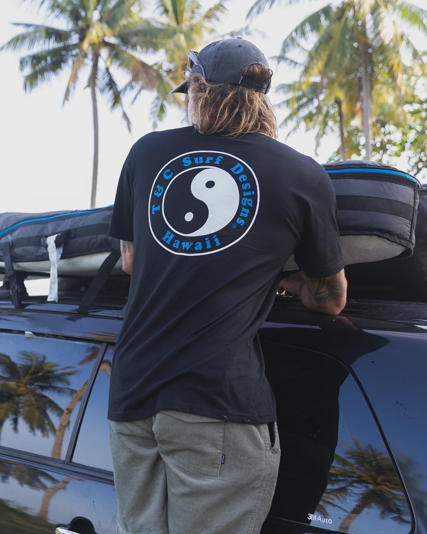 T&C OG LOGO MENS TEE - BLACK