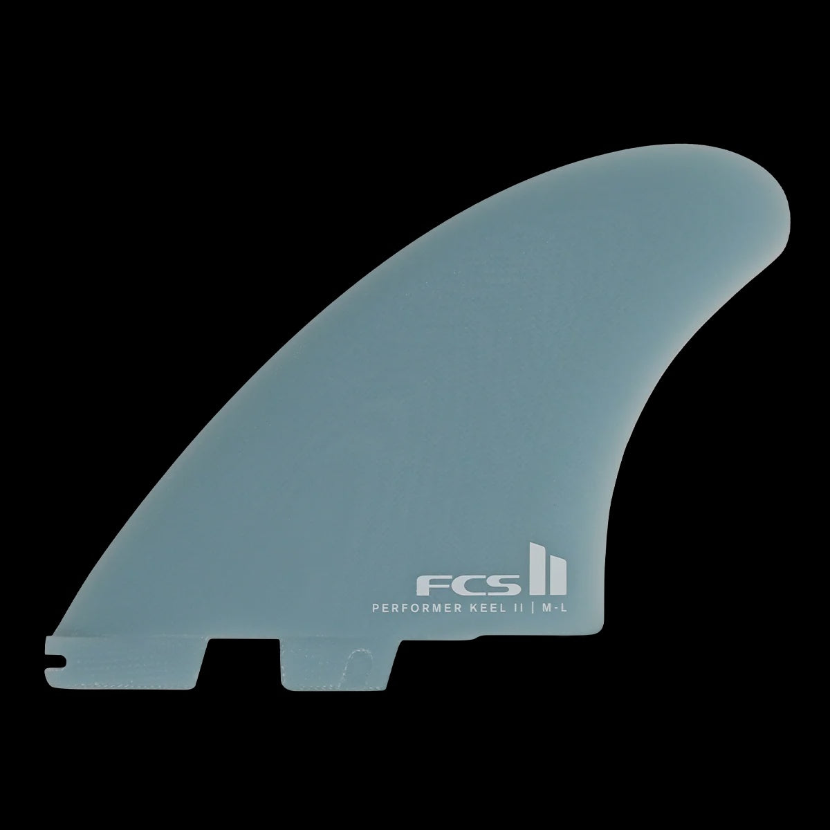 FCS II PERFORMER KEEL TWIN FIN SET - FLUX