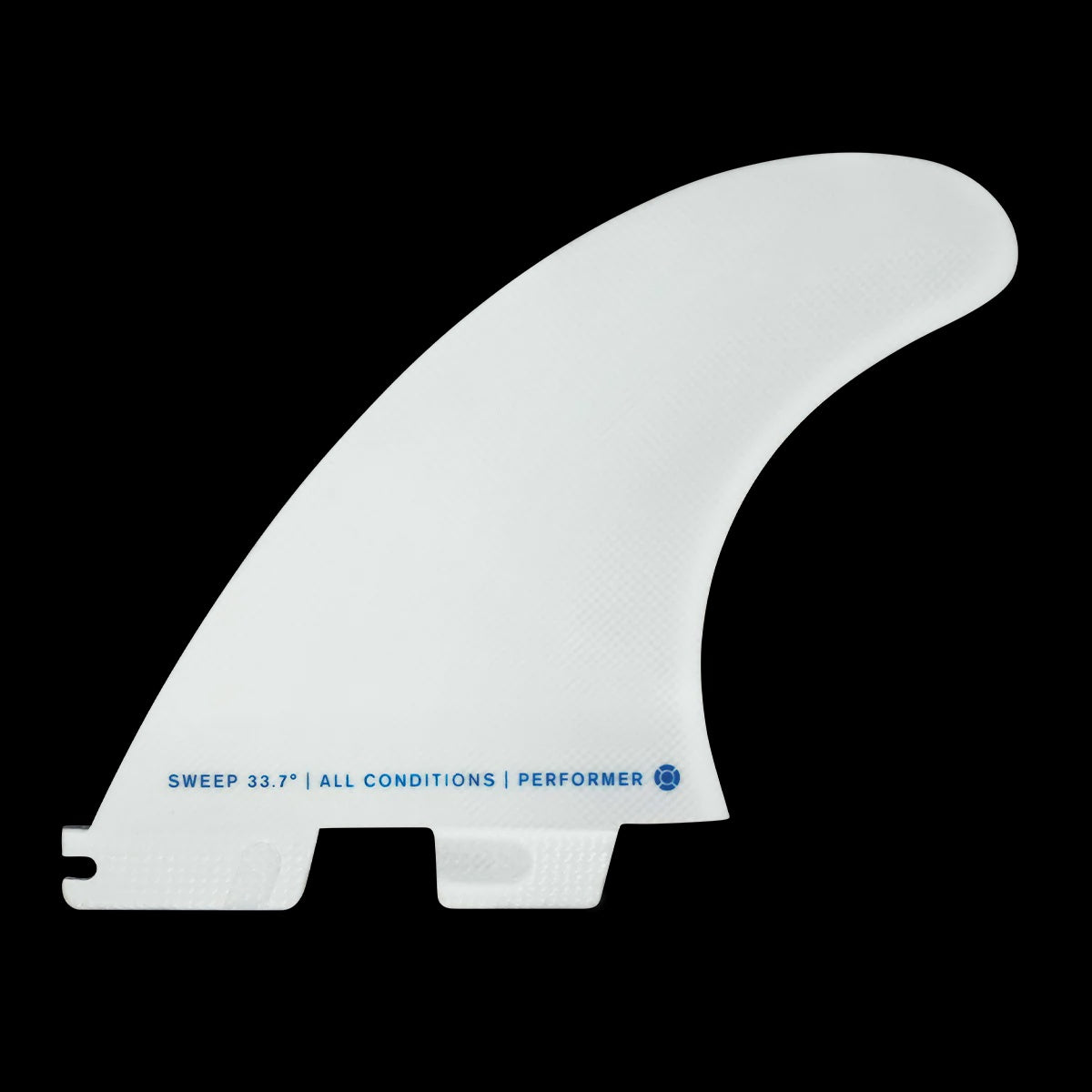 FCS II PERFORMER PC TRI FIN SET - WHITE