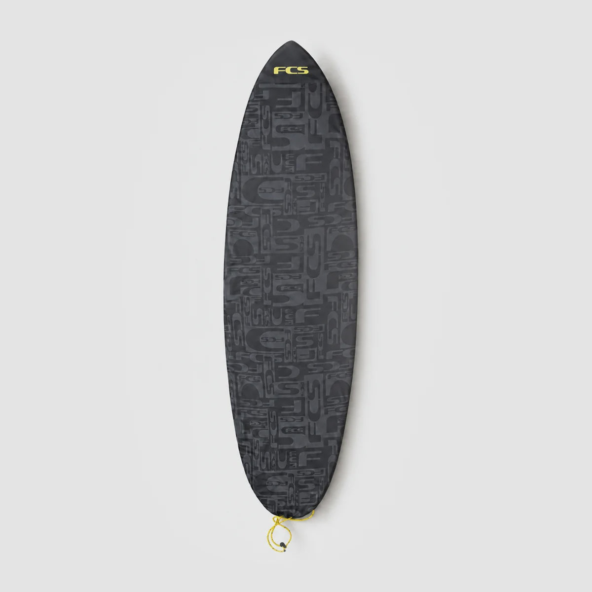 FCS STRETCH FISH COVER - BLACK/YELLOW
