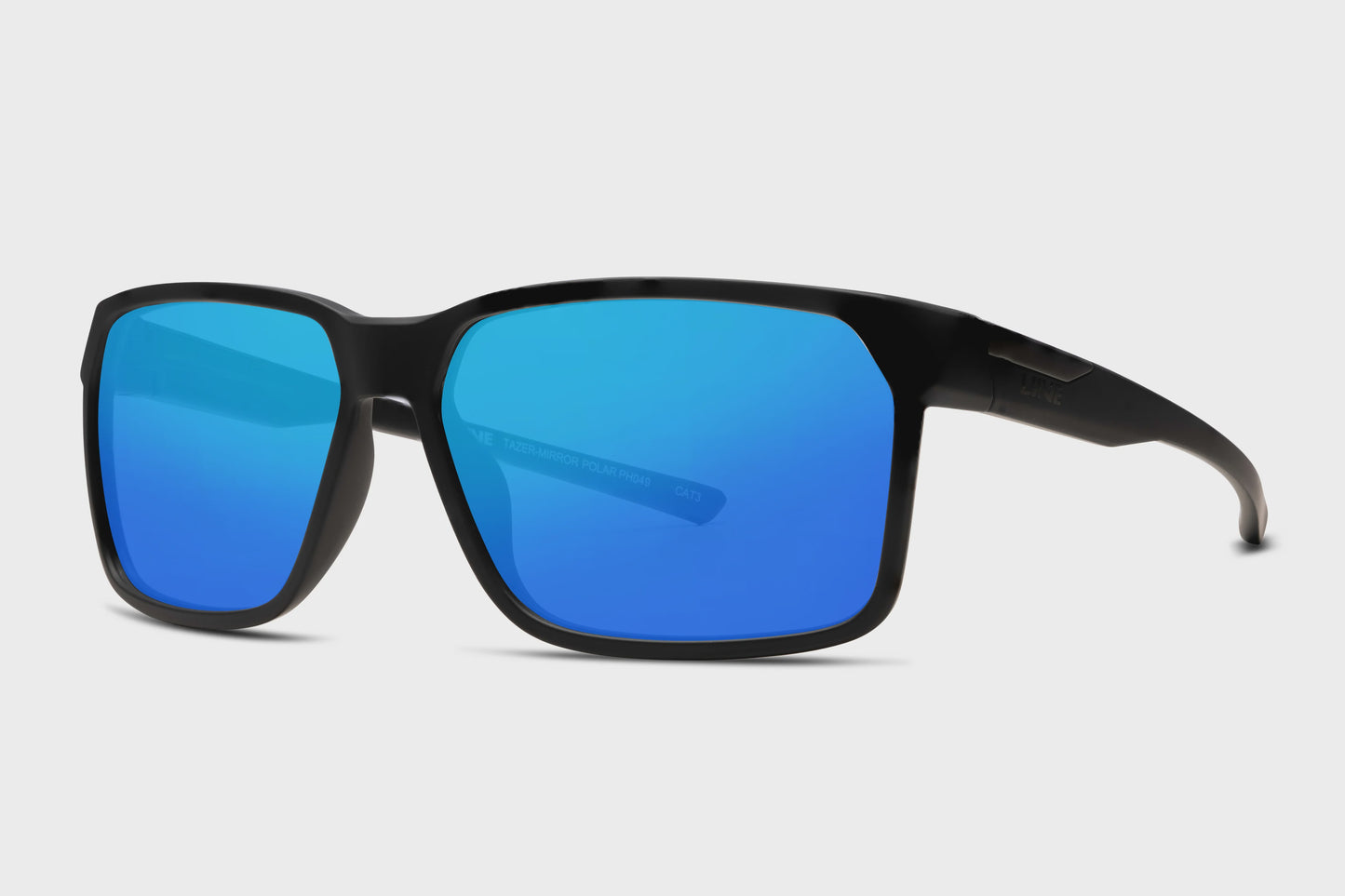 LIIVE TAZER SUNGLASSES - MIRROR POLAR MATT BLACK