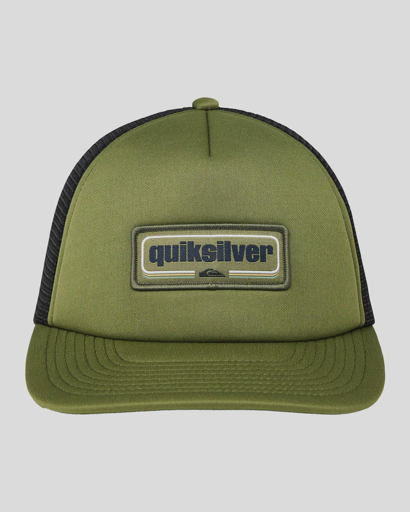 SLAB DRIFTER TRUCKER CAP - LODEN GREEN