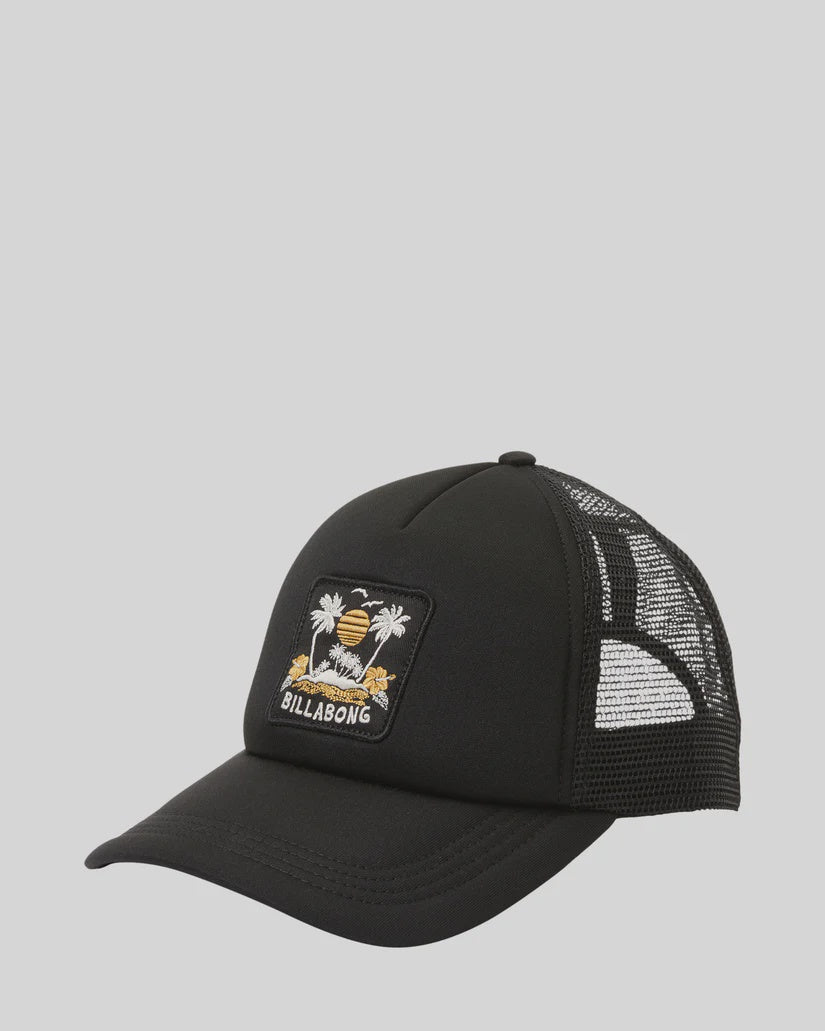 BILLABONG WOMENS ACROSS WAVES HAT - BLACK SANDS 3