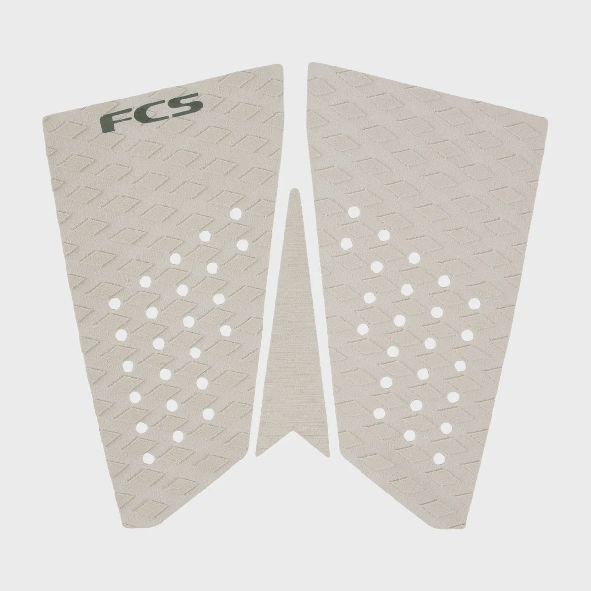 FCS T-3 FISH TRACTION PAD - GREY ALPINE