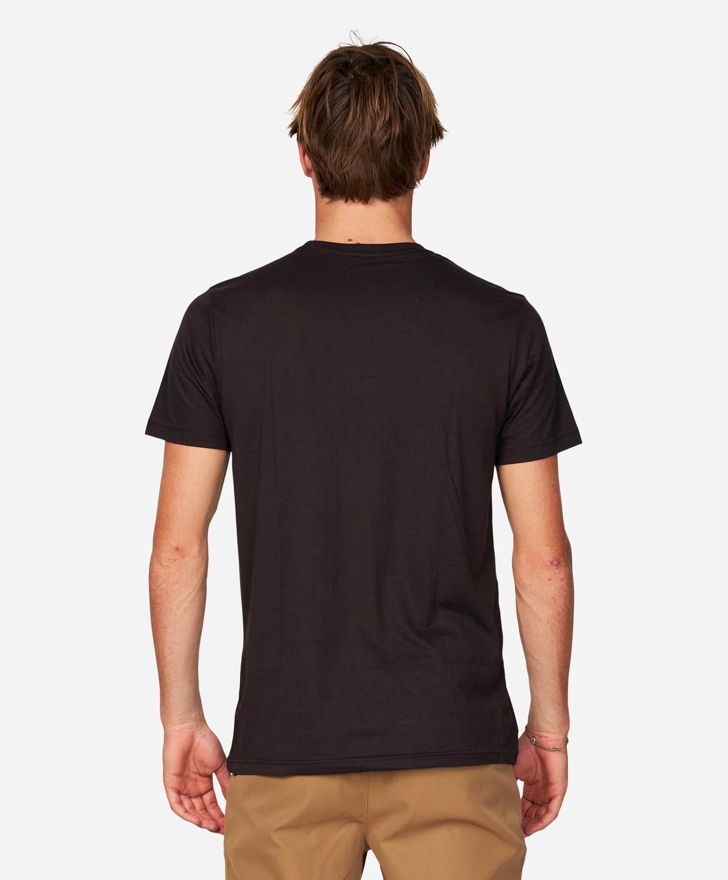 ONEILL TRVLR COSSA STAPLE HYPERDRY TEE - BLACK