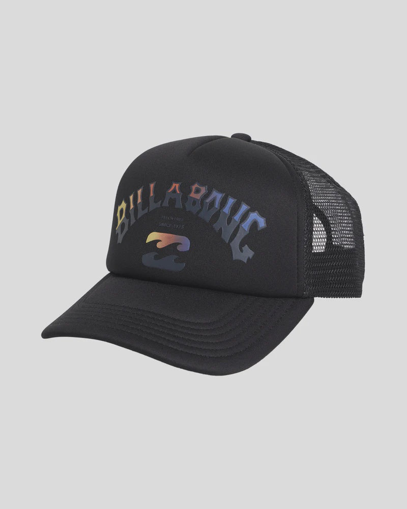 BILLABONG BOYS ARCH FADE TRUCKER - BLACK
