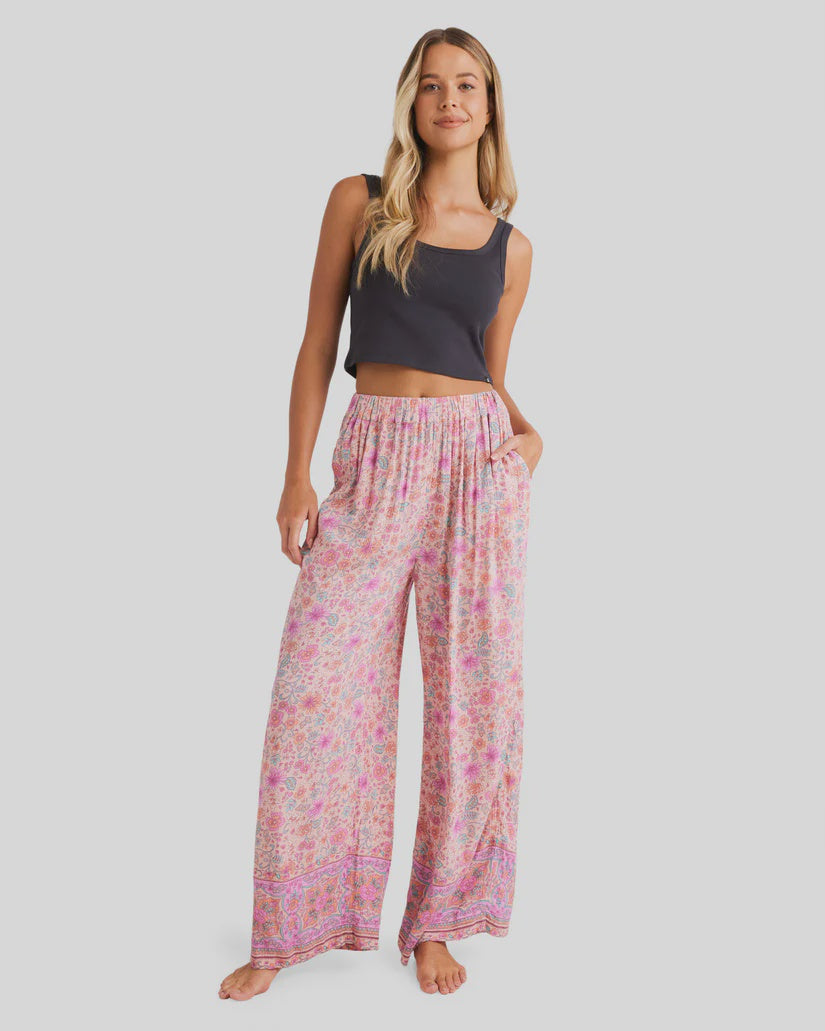 SALE/CLEARANCE BILLABONG LA PLAGE FOLLOW ME PANT - PINK