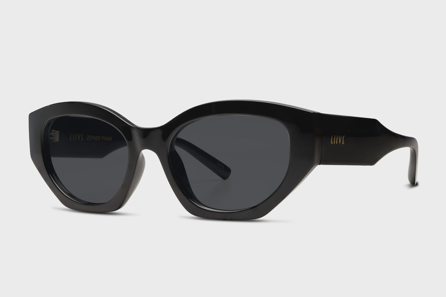 LIIVE WOMENS ZEPHER SUNGLASSES - BLACK