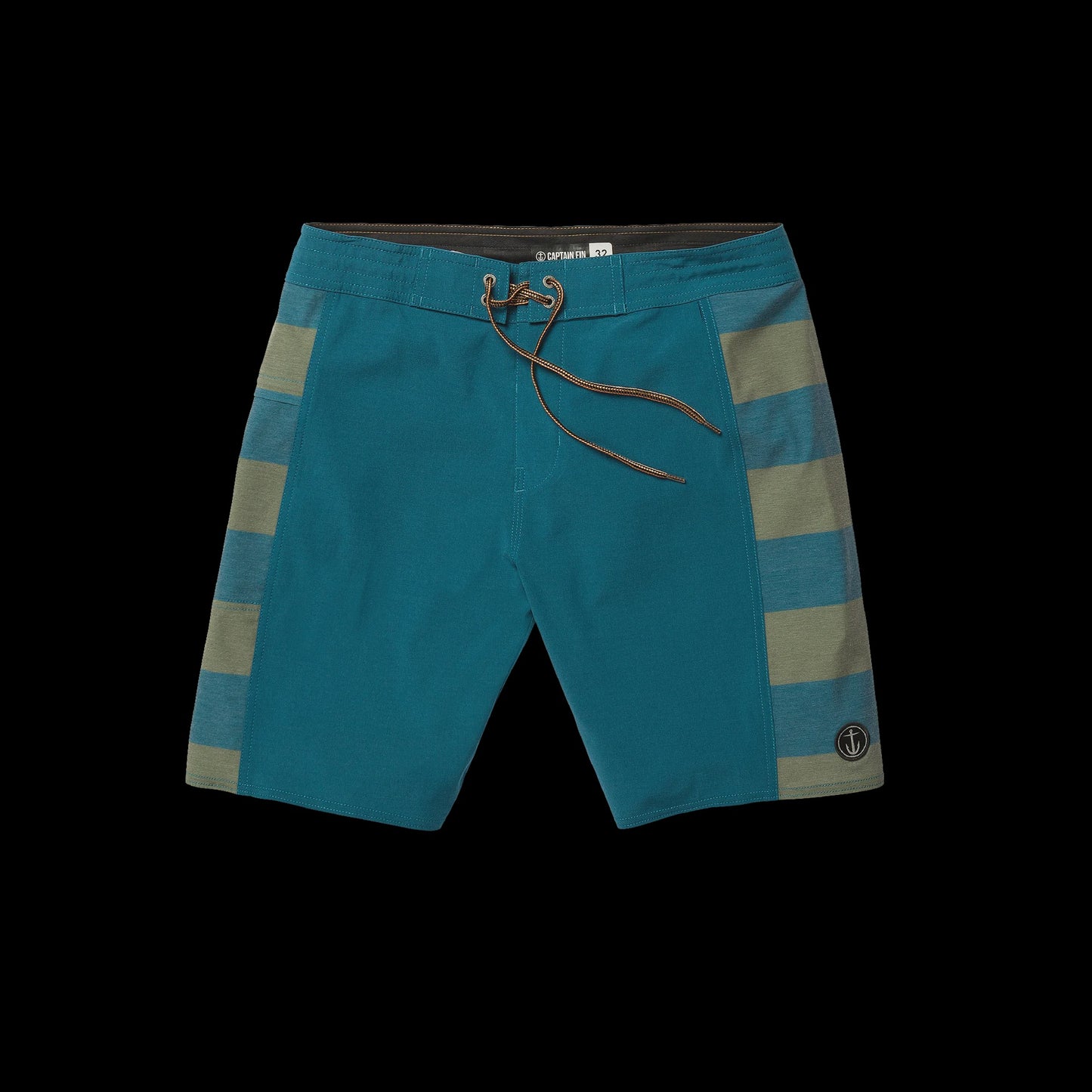 CAPTAIN FIN KEYHOLE ART BOARDSHORTS 18" - NAVY