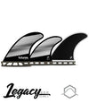 FUTURES F4 SMALL HONEYCOMB 5-FIN SET - LEGACY SERIES