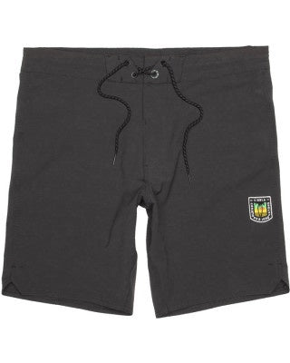 VISSLA SOLID SETS 18.5" - BLACK - CLEARANCE $35