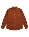 BOWERY L/S FLANNEL SHIRT - HIDE : 01000