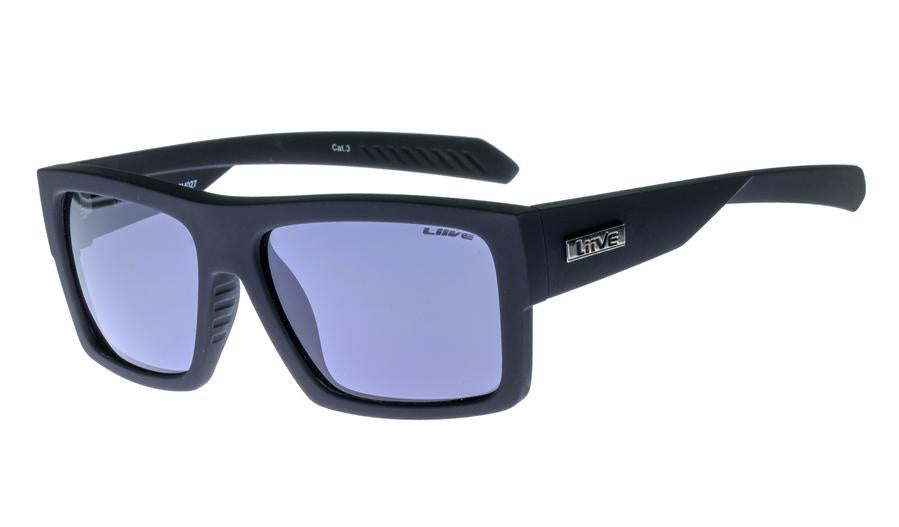 LIIVE RIVAL POLAR MATT BLACK SUNGLASSES