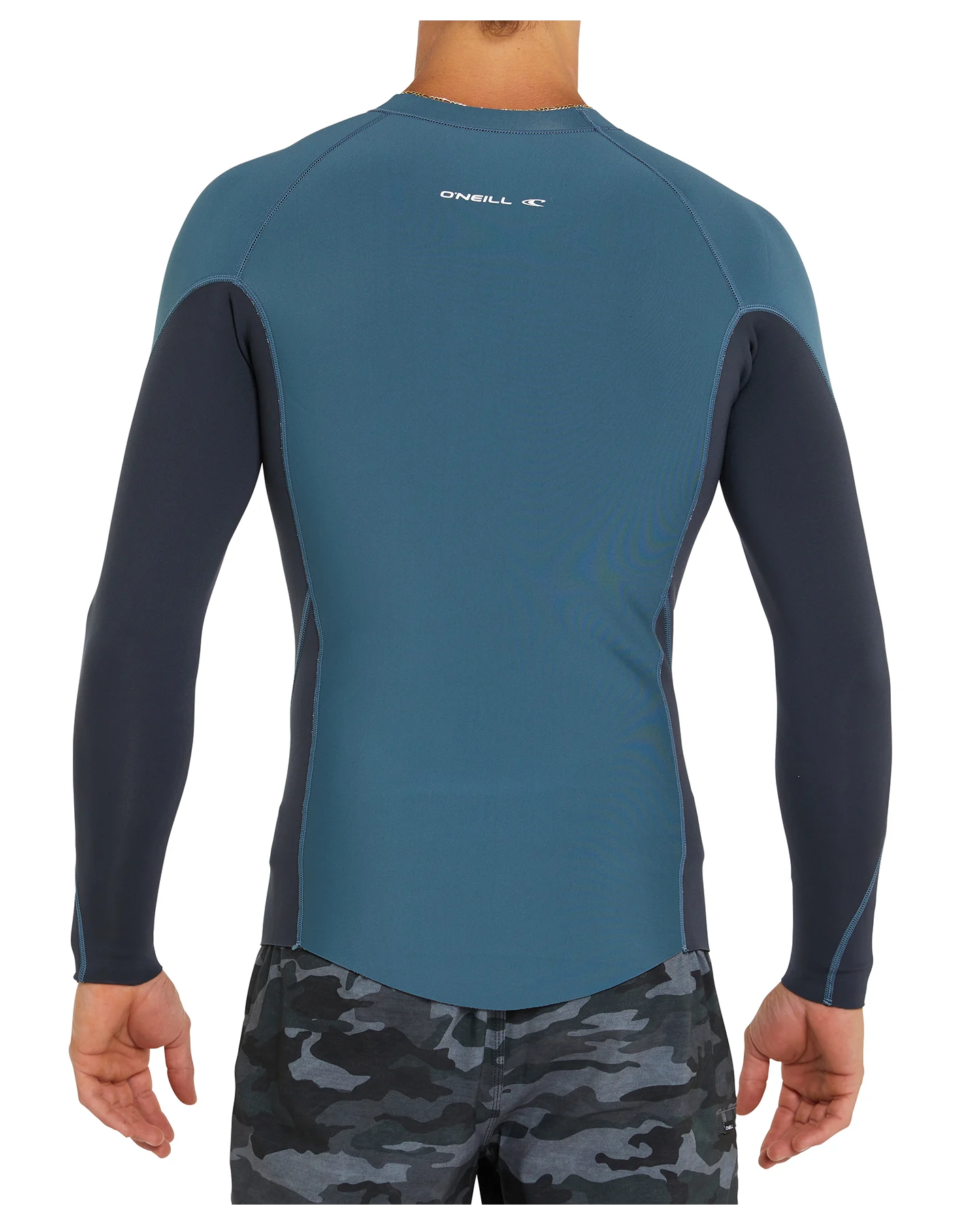 ONEILL DEFENDER LS CREW 2/1MM - CADET / GUN-METAL