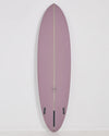 ALOHA MID LENGTH 2+1 SURFBOARD - PU GLASS - LAVENDER