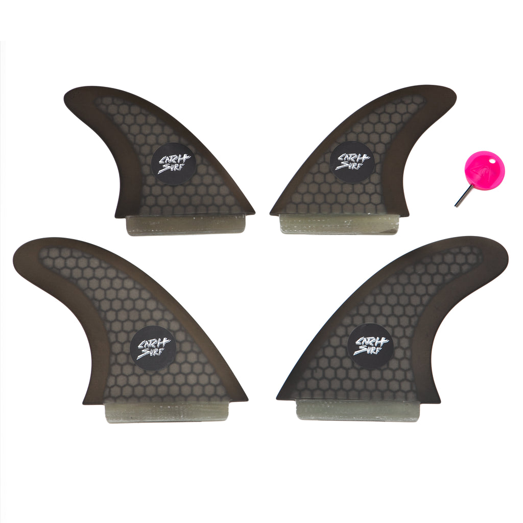 CATCH SURF QUAD FIN SET HONEYCOMB - MIXED