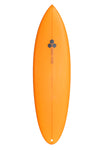 CHANNEL ISLANDS TWIN PIN SURFBOARD - COLOUR TINTED