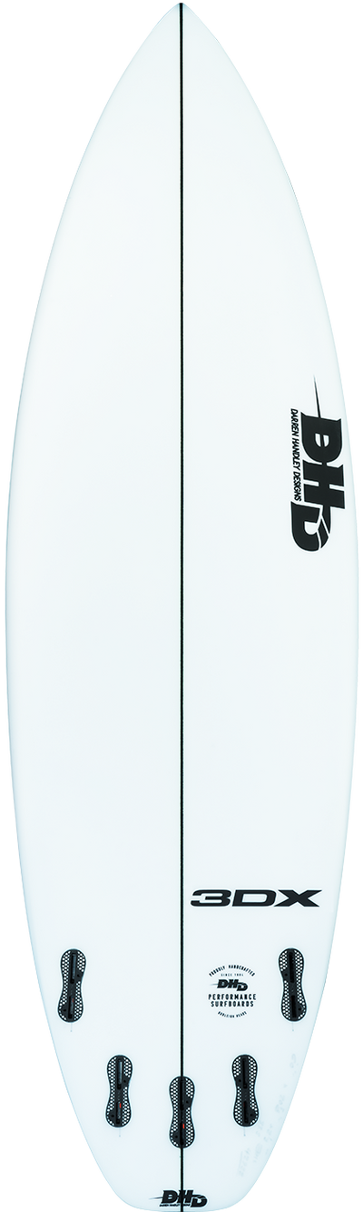 DHD 3DX SMALL WAVE PERFORMANCE SURFBOARD