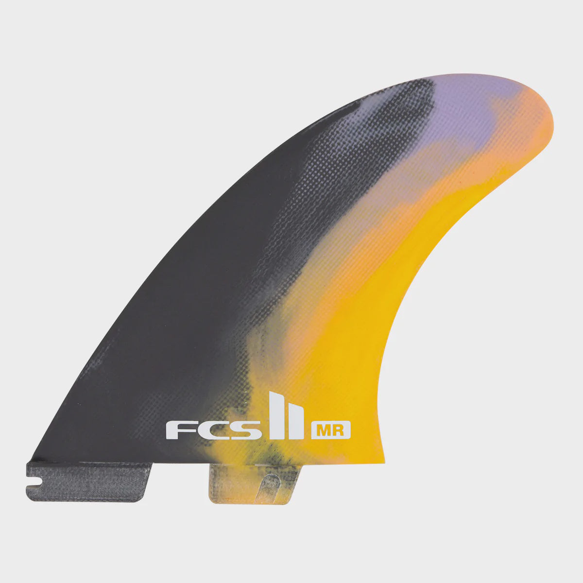 FCS II MARK RICHARDS TWIN + STABILISER FINS - BLACK COLOUR SWIRL