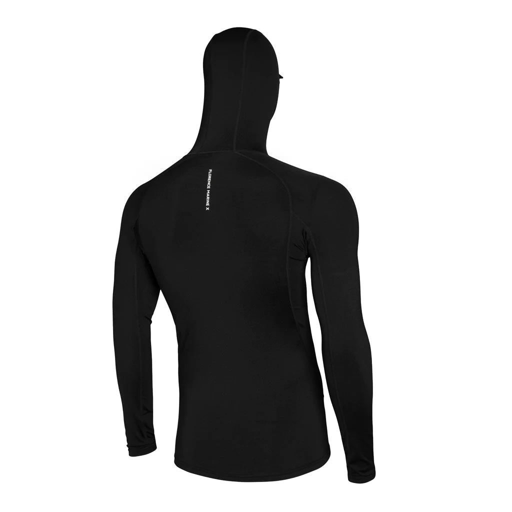FLORENCE UTILITY POCKET LONGSLEEVE HOODED RASH VEST - FMSS00011