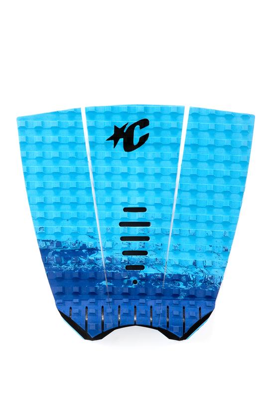 CREATURES MICK FANNING LOC LITE TRACTION PAD - PLATINUM BLACK