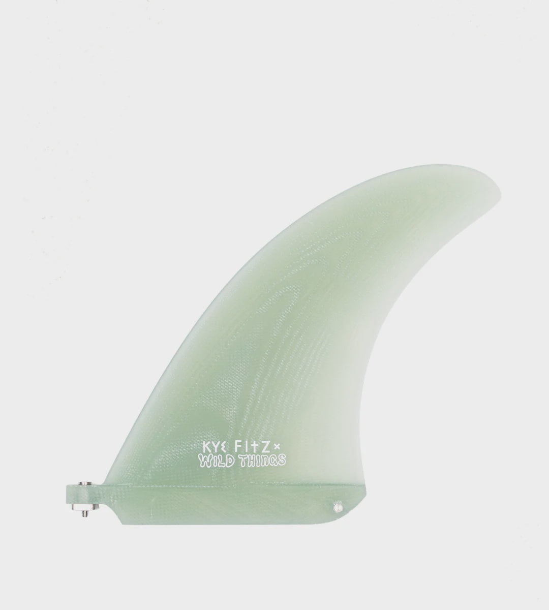 KYE FITZ 7.25" SINGLE FIN - CLEAR