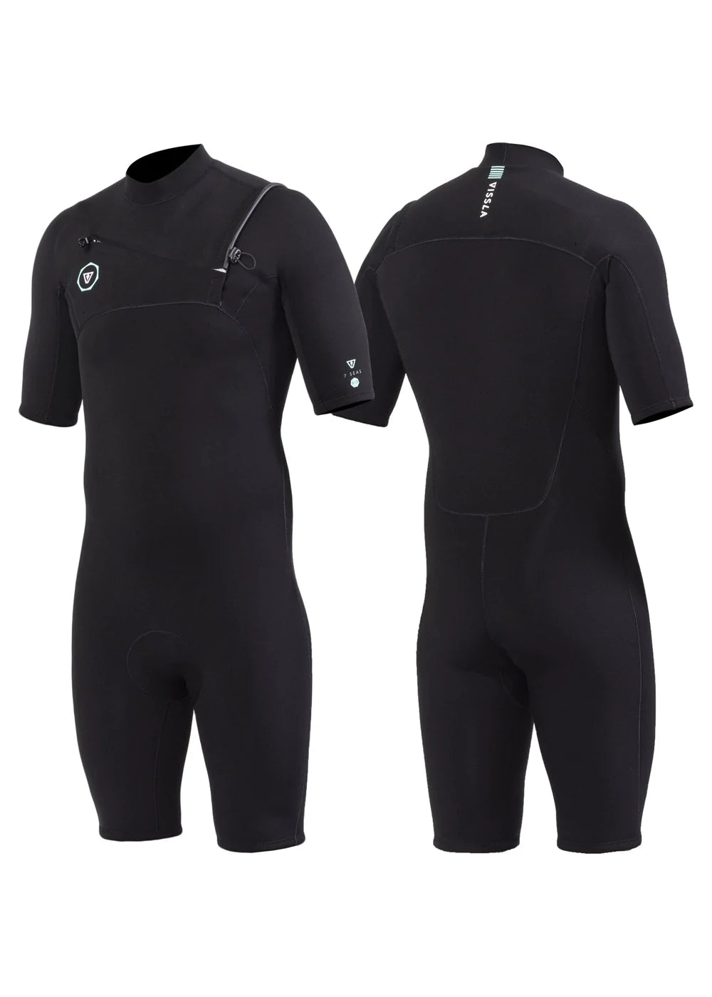 7 SEAS 2mm CZ SPRING SUIT - BLACK