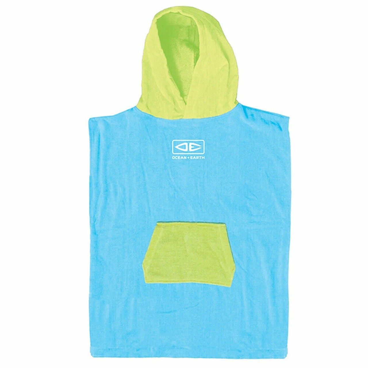 OCEAN AND EARTH TODDLERS HOODED PONCHO - BLUE - ACTW06