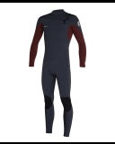 ONEILL DEFENDER CZ FULL 3/2MM WETSUIT - GUNMETAL/WINE ON SALE $280