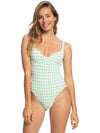 ROXY CHECK IT ONE PIECE SWIMSUIT - SPRUCTONE