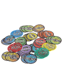 SEX WAX STICKER ROUND LOGO 3"