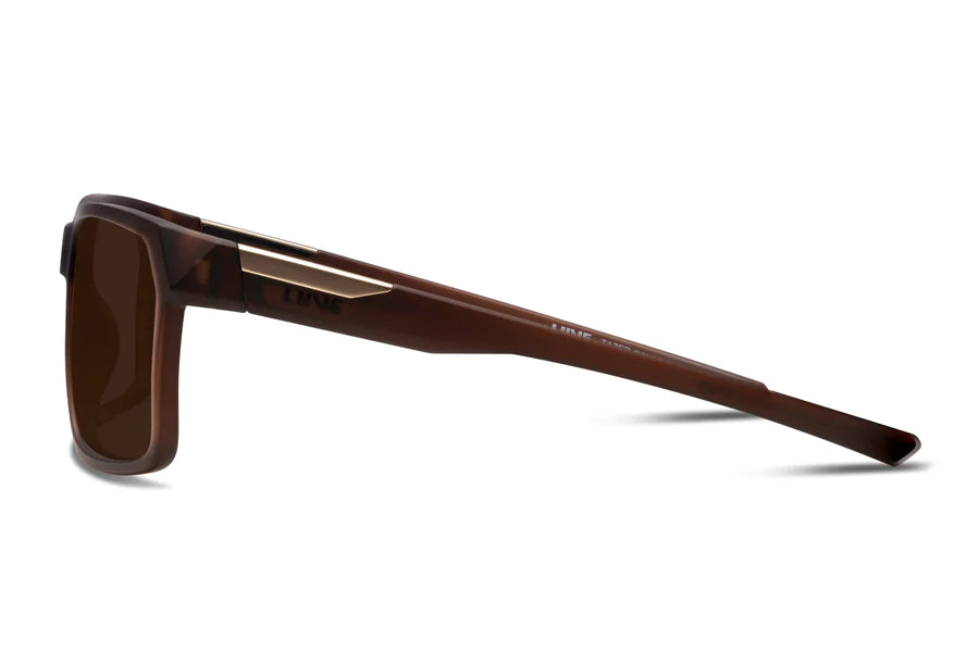 LIIVE TAZER SUNGLASSES - POLAR MATT XTAL BEER