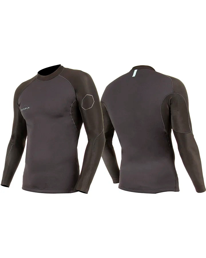HIGH SEAS II 1MM L/S WETSUIT JACKET - STEALTH
