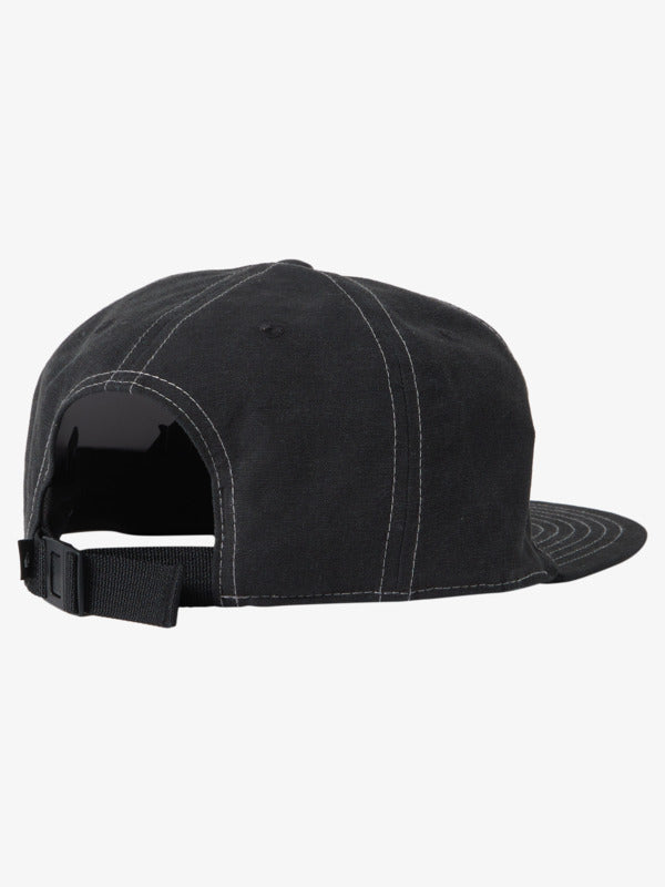 QUIKSILVER ORIGINAL STRAP-BACK MENS CAP - BLACK