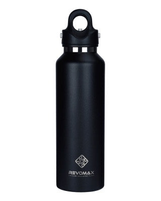 REVOMAX 592ML 20OZ INSULATED FLASK - BLACK
